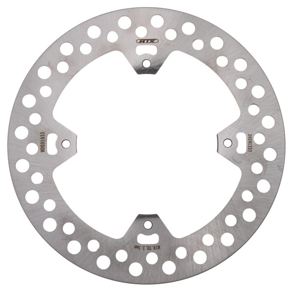 MTX Mtx performance brake disc rear solid round honda md6191 #01033